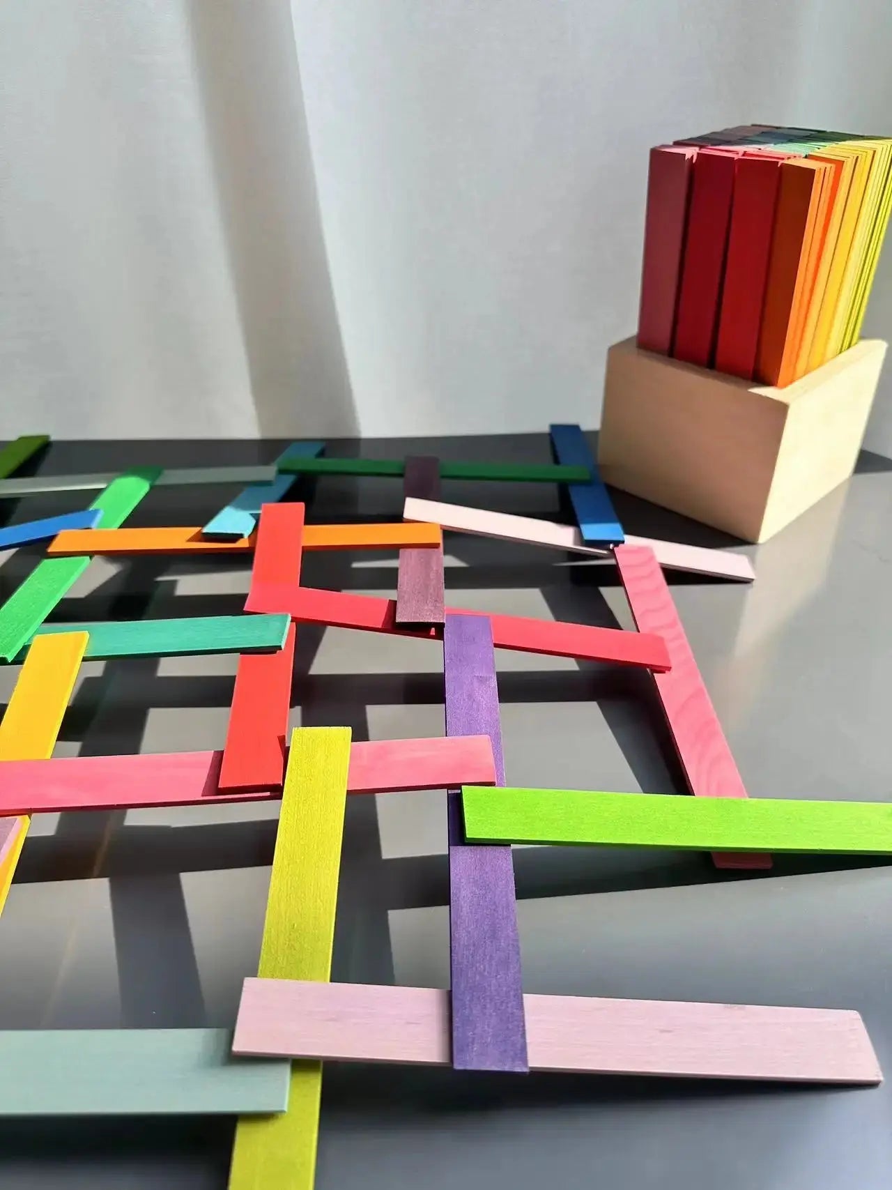 Kids Wooden Building Block Stacking Toys - Kia Day Design