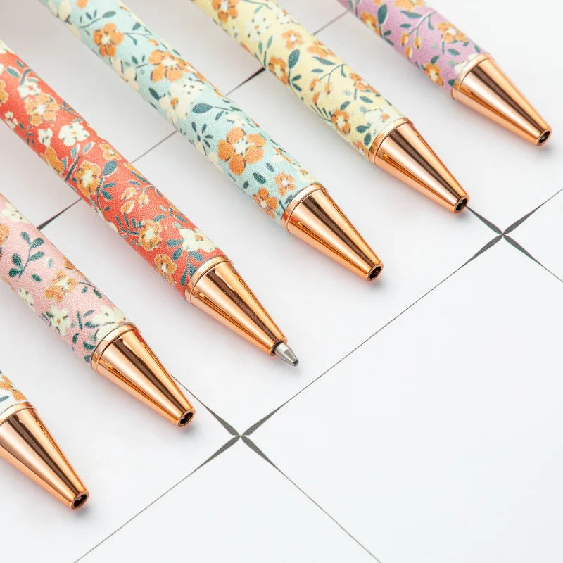 Flower Metal Ballpoint Pen Kia Day Design