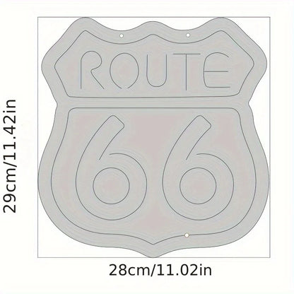Historic Route 66 Neon Sign - - led sign