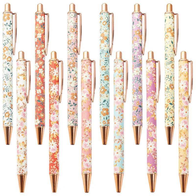 Flower Metal Ballpoint Pen Kia Day Design