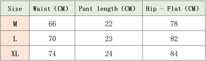 Fashions Women High Waist Butt Lift Sports Short Pants High Stretch Breathable Yoga Shorts Fitness Running Athletic Tights - -