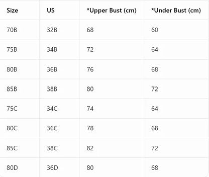 Single-Pack Women's Bra, Everyday Sexy Front-Clasp, Floral Print Decoration, No Lining, Comfortable Half-Cup Underwire Push-Up, B C D Size - -