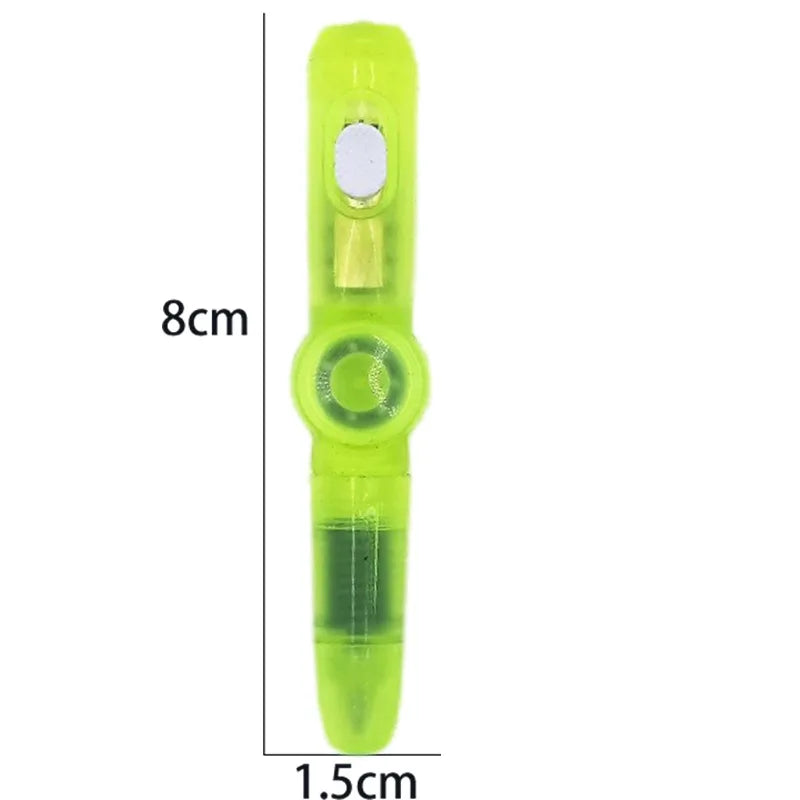 LED Spinning Pen Ball Pen Glow in Dark Light