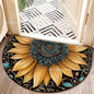 VIKAMA Bohemian Semi-Circular Carpet, Indoor And Outdoor Entrance Mat, Bathroom Door Mat, Soft And Anti-Slip Home Decoration. - LFLR-6 -