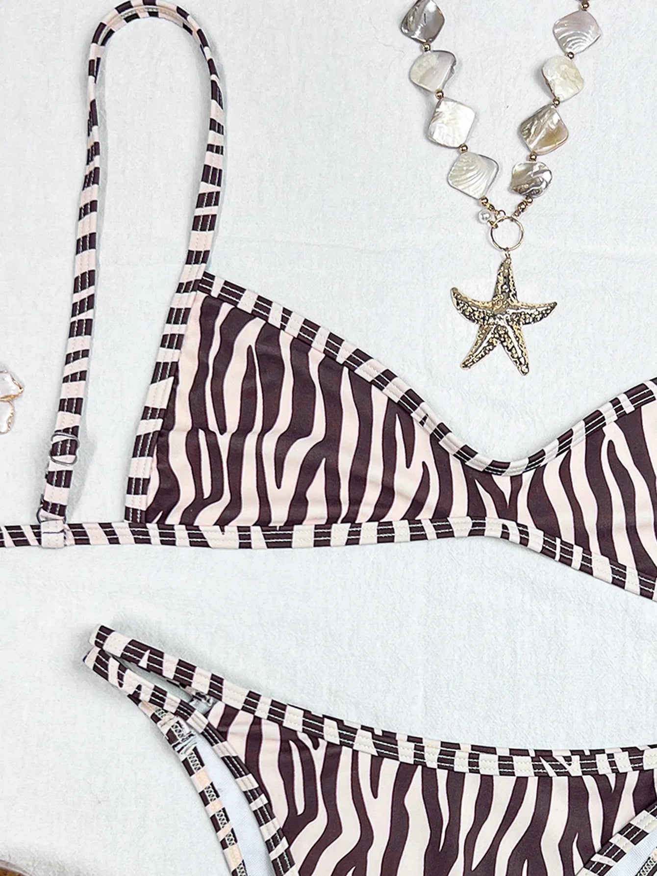 Sexy Coffee Polka Dot Print Bikini Set 2026 Women Pleate Push Up Bra Hollow Out Thong Swimsuit Summer Pool Bathing Suit Swimwear - -