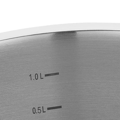 Korkmaz Proline 16x7.5 cm Short Pot Pan A1168 Kia Day Design
