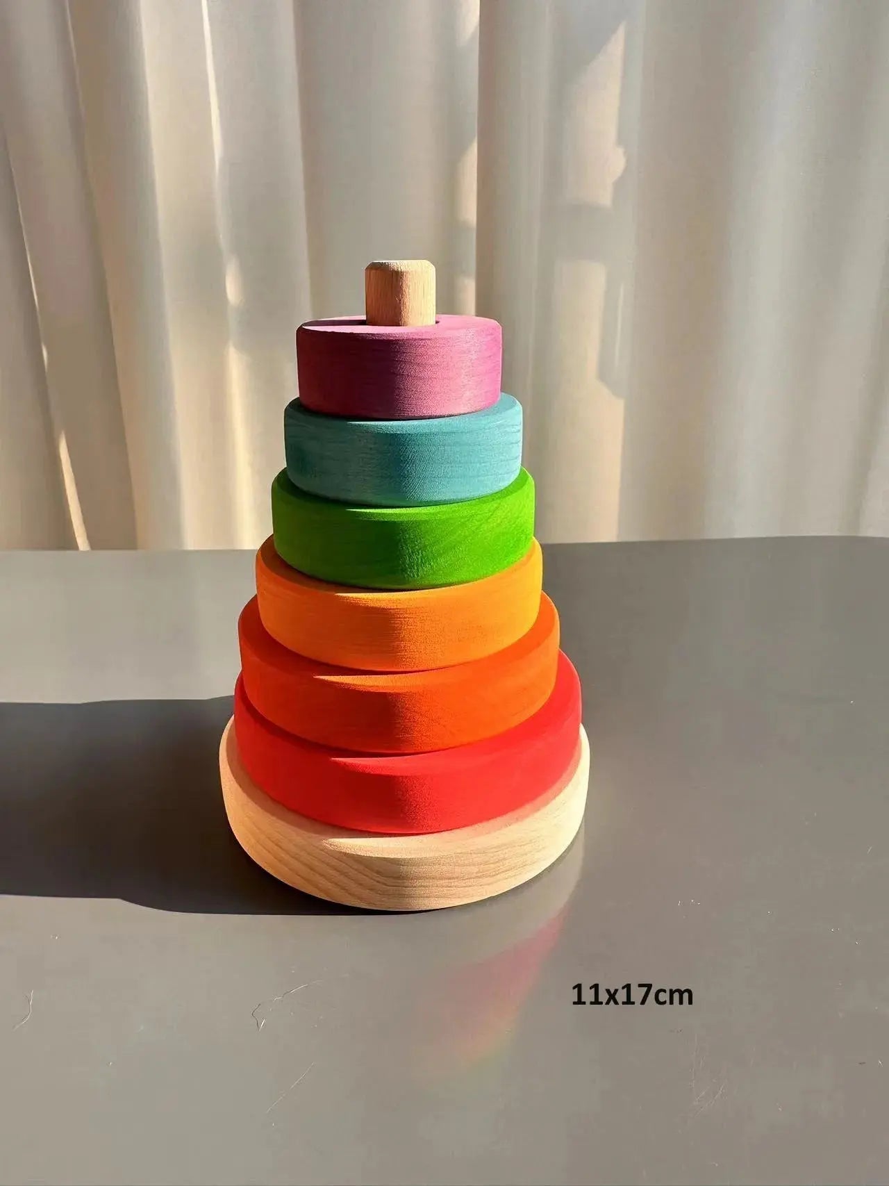 Kids Wooden Building Block Stacking Toys - Kia Day Design
