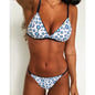 Triangle String Bikinis 2025 Halter Swimsuit Women Triangular Sexy Swimwear Female Bathers Bathing Swimming Swim Suit Beachwear - 26631-6 -