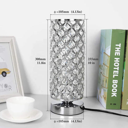 Luxury Crystal Table Lamp Night Lamp Diamond Crystal Decorative Table Lamp Bedroom Bar Night Light LED Desk Night Light Lamps - -