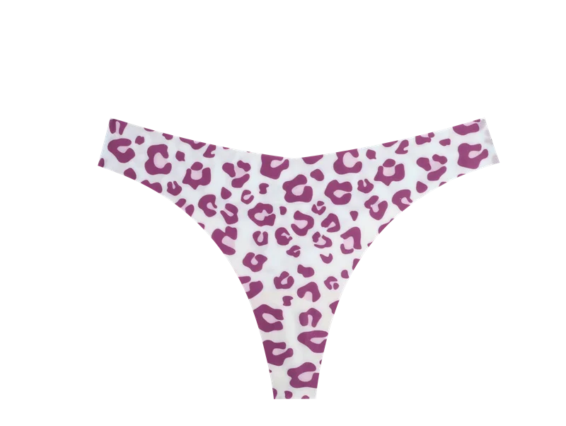 3Pcs Ultra-thin Seamless G-string Women Thongs Sexy Sweet Fruit Low-waist Panties Ladies Soft Cute Thongs Female S-XL T-Back - -