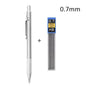 Metal Mechanical Pencils 1Pc 0.7mm Pencil