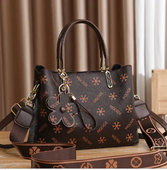 Structured Genuine Leather Bag Florisbela (One) Kia Day Design