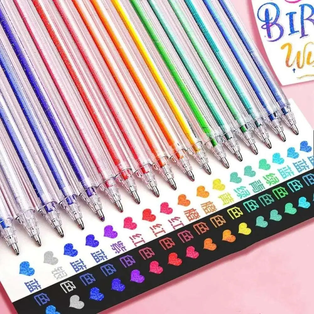 Gel Pen Glitter Gel Pen Set