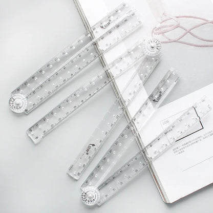 1pc Folding Acrylic Ruler