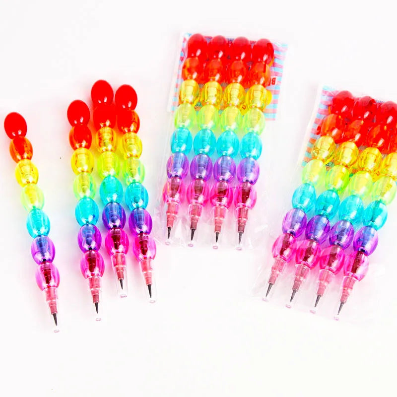 4Pcs Set Candied Non-Sharpening Pencils