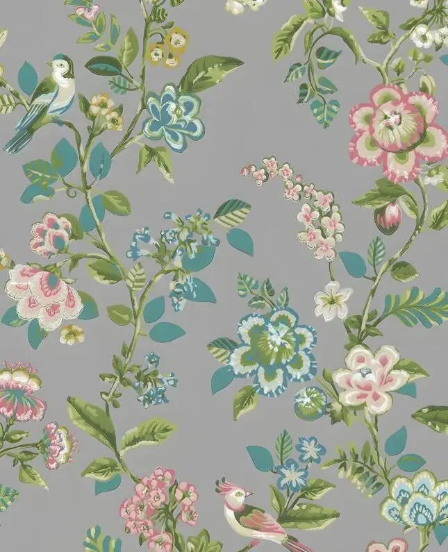 Flower Bird Landscape Wallpaper Kia Day Design