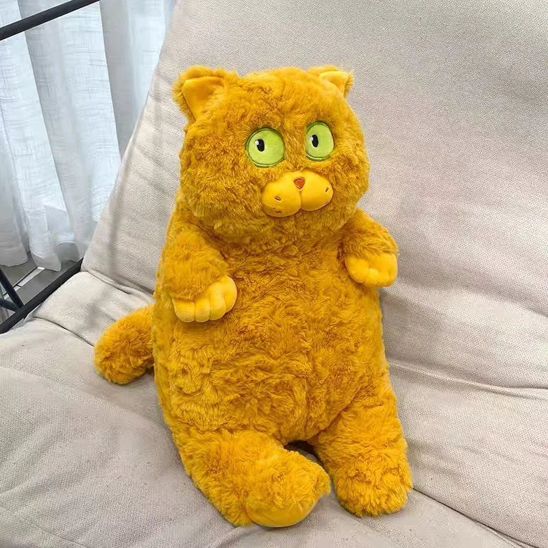 Kawaii Fat Cat Plush Toy – Soft Stuffed Animal Pillow - - Stuffed Animals