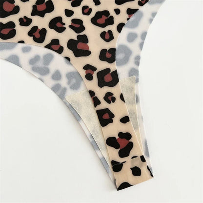 3Pcs Ultra-thin Seamless G-string Women Thongs Sexy Sweet Fruit Low-waist Panties Ladies Soft Cute Thongs Female S-XL T-Back - -