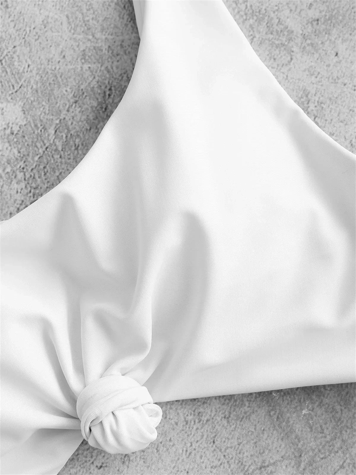 Sexy Micro Bikini 2025 Women Swimsuit Scoop Neck Striped Swimwear Knot Bow Fringe Summer Beachwear Bathing Suit Push Up Biquini - -