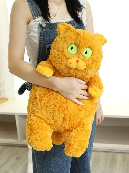Kawaii Fat Cat Plush Toy – Soft Stuffed Animal Pillow - - Stuffed Animals