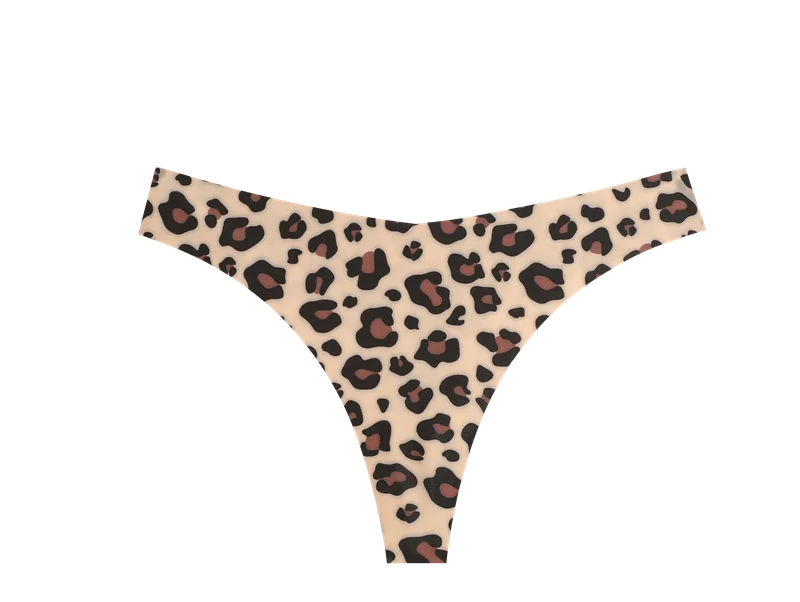 3Pcs Ultra-thin Seamless G-string Women Thongs Sexy Sweet Fruit Low-waist Panties Ladies Soft Cute Thongs Female S-XL T-Back - -