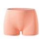 Women's underwear, compression pants, sports shorts, solid color underwear, comfortable and close fitting flat underwear - Pink 1pc -
