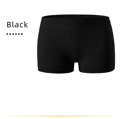 Women's underwear, compression pants, sports shorts, solid color underwear, comfortable and close fitting flat underwear - -