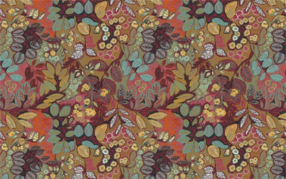 Custom Papel De Parede 3D Wallpaper Retro American Flower Wallpapers for Living Room TV Wall Cloth Mural Bedroom TV Background Kia Day Design
