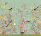 Flower Bird Landscape Wallpaper Kia Day Design