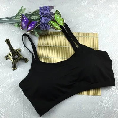 Fitness Yoga Sports Bra for Womens Gym Workout Running Padded Tank Top Athletic Vest Underwear Shockproof Push Up Sport Bra - Bk One Size -