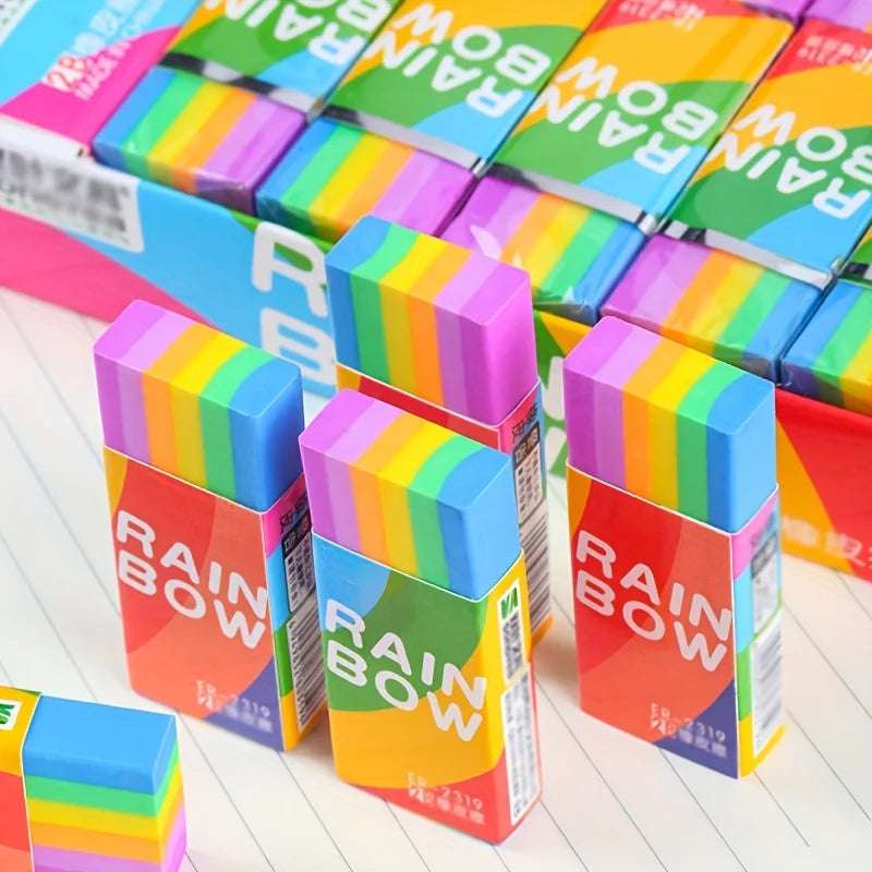 1 Pcs Rainbow Eraser