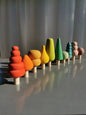 Kids Wooden Building Block Stacking Toys - Kia Day Design