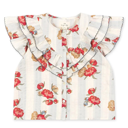 Summer Floral Cotton Children Clothes Kia Day Design