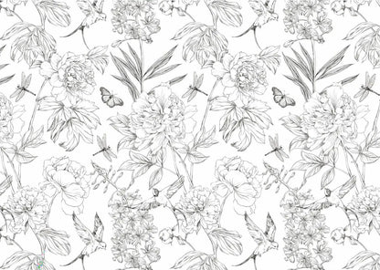 Plant Floral Wallpaper Kia Day Design
