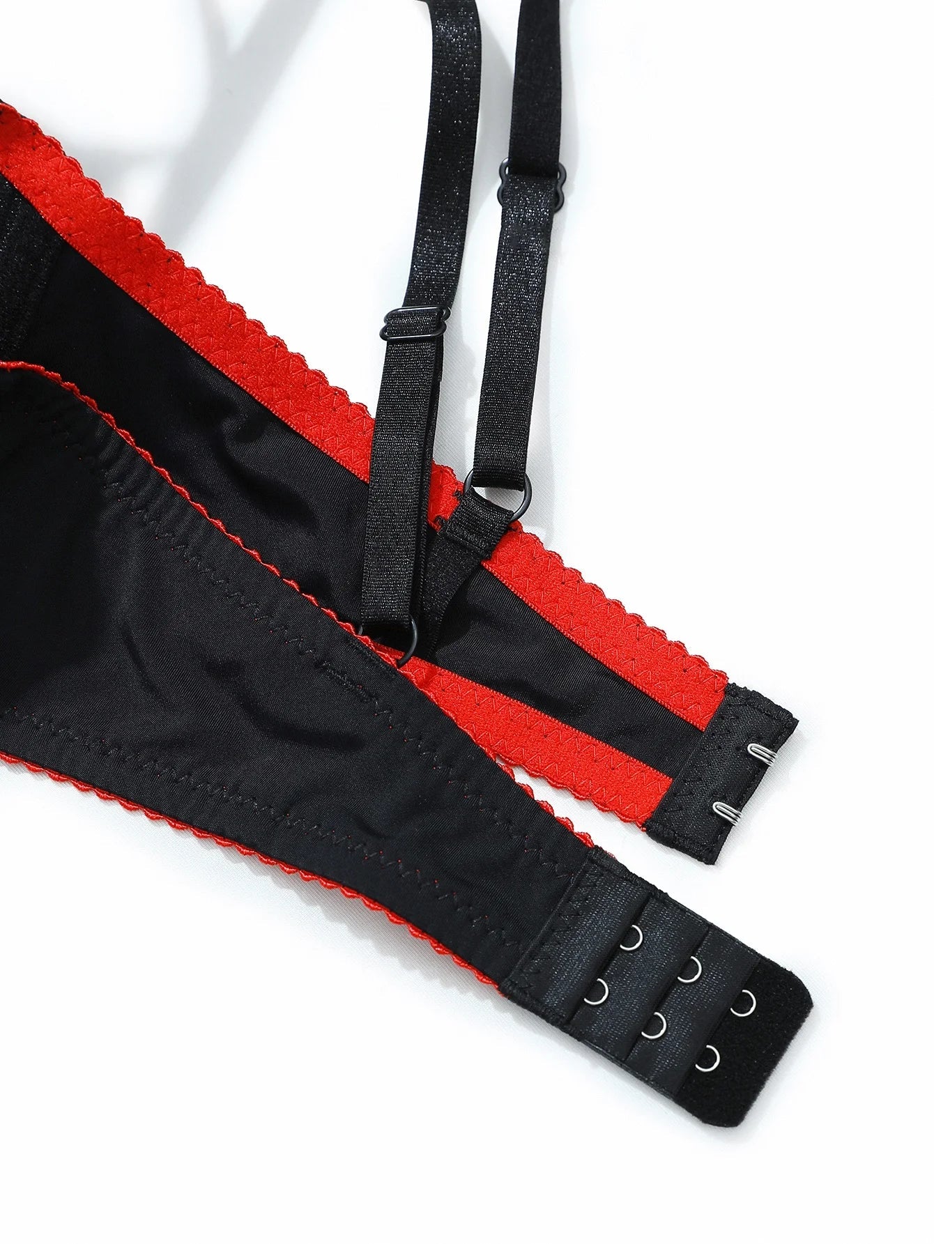 Sexy Lace Women's Bra Alluring Lace-Trimmed Padding Push-Up Bra Comfortable Breathable Women's Underwear - -