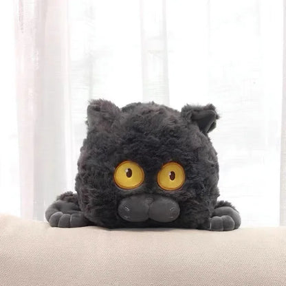 Kawaii Fat Cat Plush Toy – Soft Stuffed Animal Pillow - - Stuffed Animals