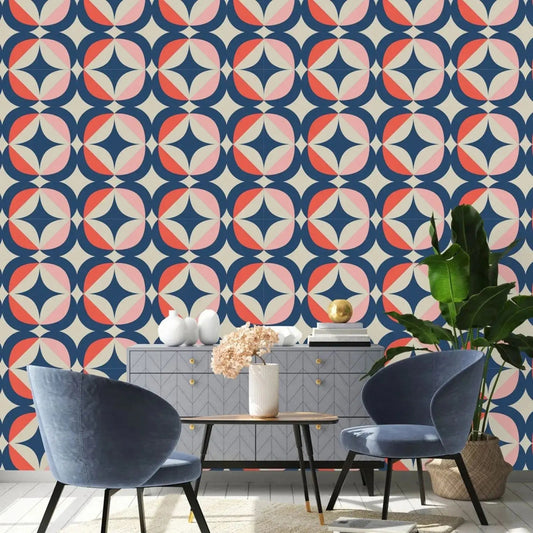 Modern Abstract Colorful Peel and Stick Wallpapers Kia Day Design