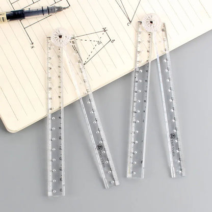 1pc Folding Acrylic Ruler