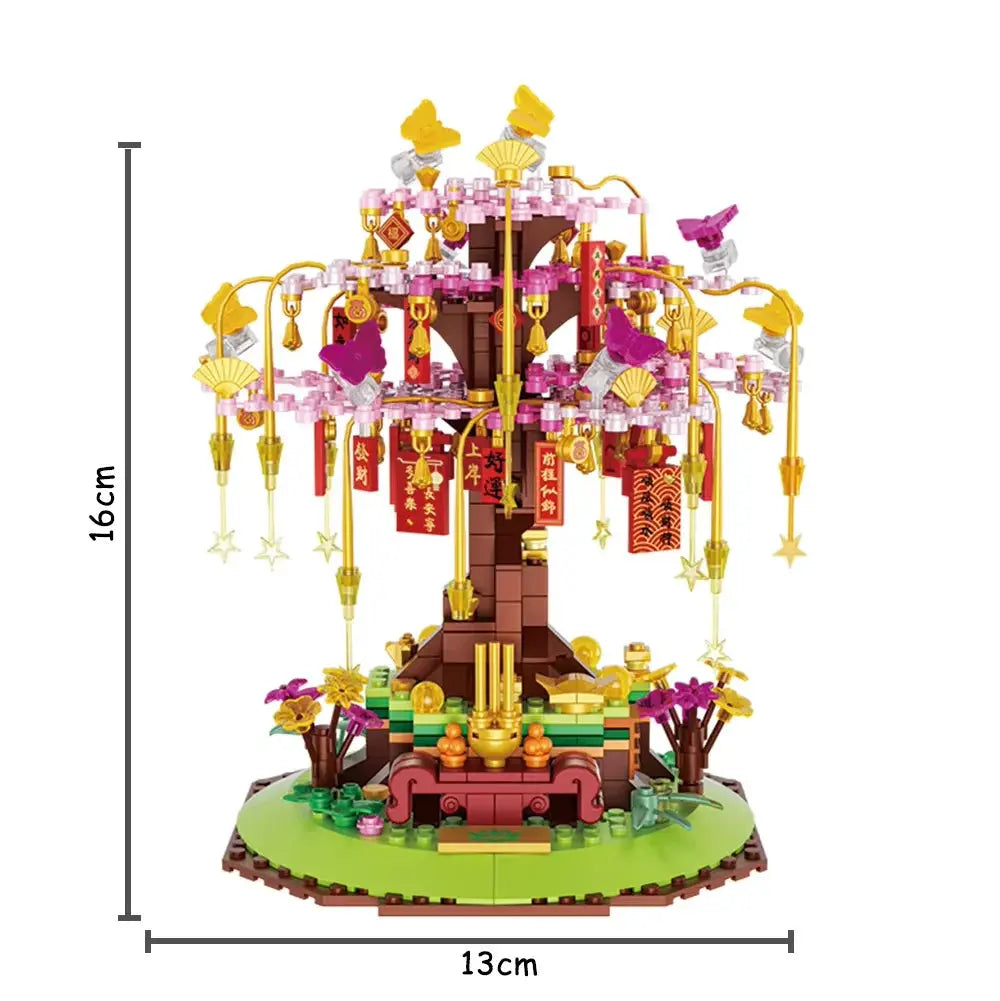 Mushroom House Fairy-Tale Building Blocks Toy - Kia Day Design