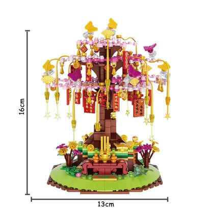 Mushroom House Fairy-Tale Building Blocks Toy - Kia Day Design