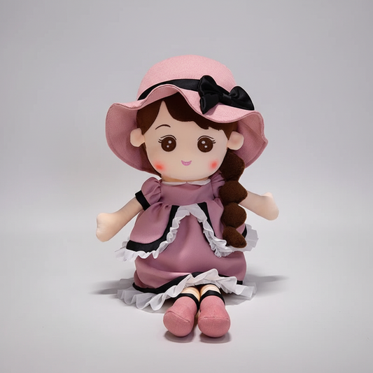 Kawaii Plush Soft Stuffed Doll - Pink - Stuffed Animals