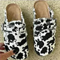Flat Heel Round Toe Canvas Loafer Women's Vintage Clogs- Femstylo- {{Product type}}