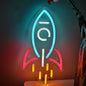 Rocket Neon Sign LED Neon Light - Rocket - led sign