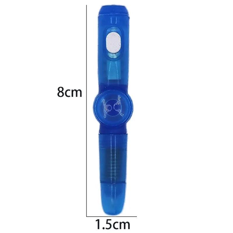 LED Spinning Pen Ball Pen Glow in Dark Light