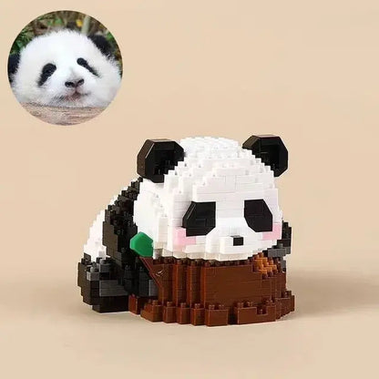 Cute Panda Series Building Block Toys Kia Day Design