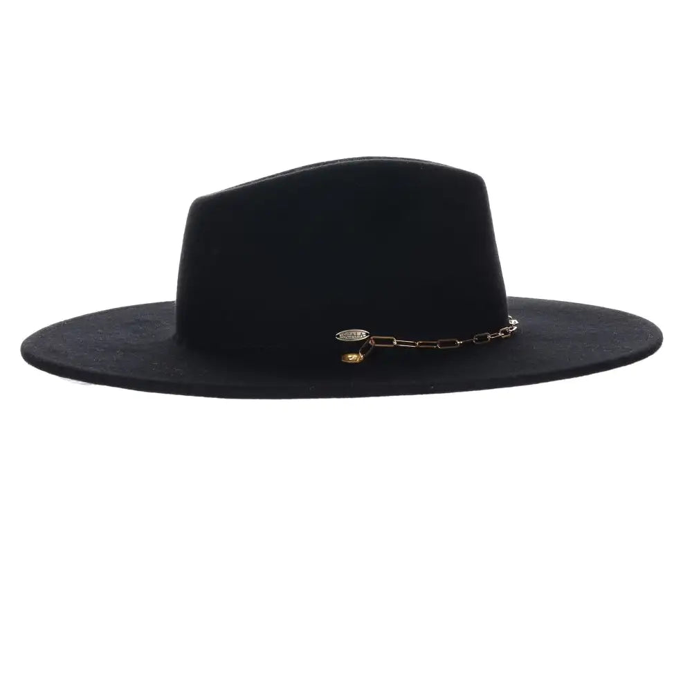 Scala Candace - Wool Felt Wide Brim Fedora Hat- HatCountry- {{Product type}}
