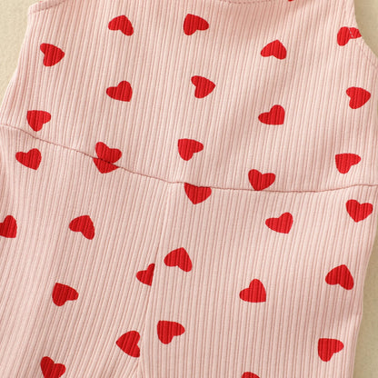 Valentines Day Romper For Toddlers