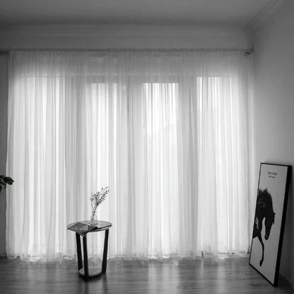 Solid Color Gauze Curtains - Kia Day Design