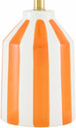 Isbergues Orange Table Lamp - 20"H x 13"W x 13"D Circular - Table Lamps