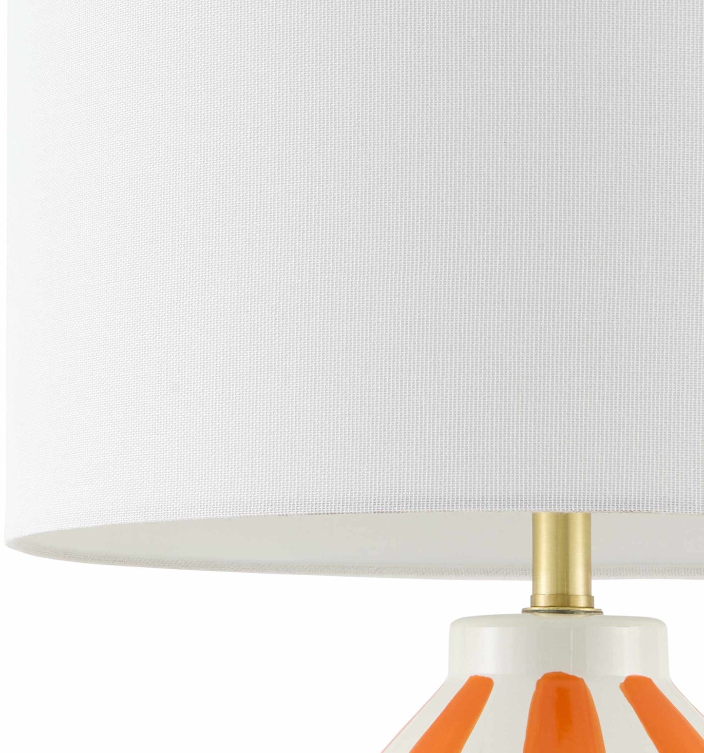 Isbergues Orange Table Lamp - - Table Lamps